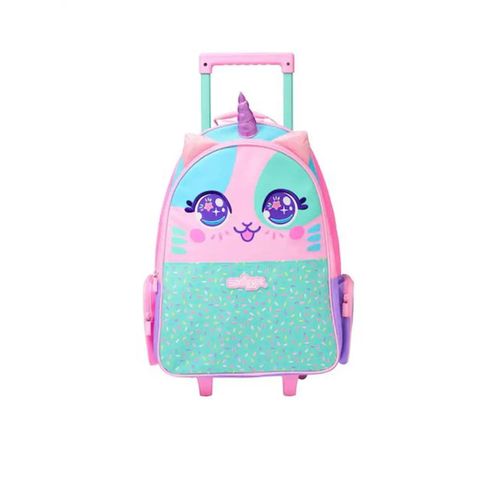 Unicorn Character Smiggle Light- Up (Trolley, Backpack, Lunch Bag & Water Bottle Sets ( 4-in-1)).