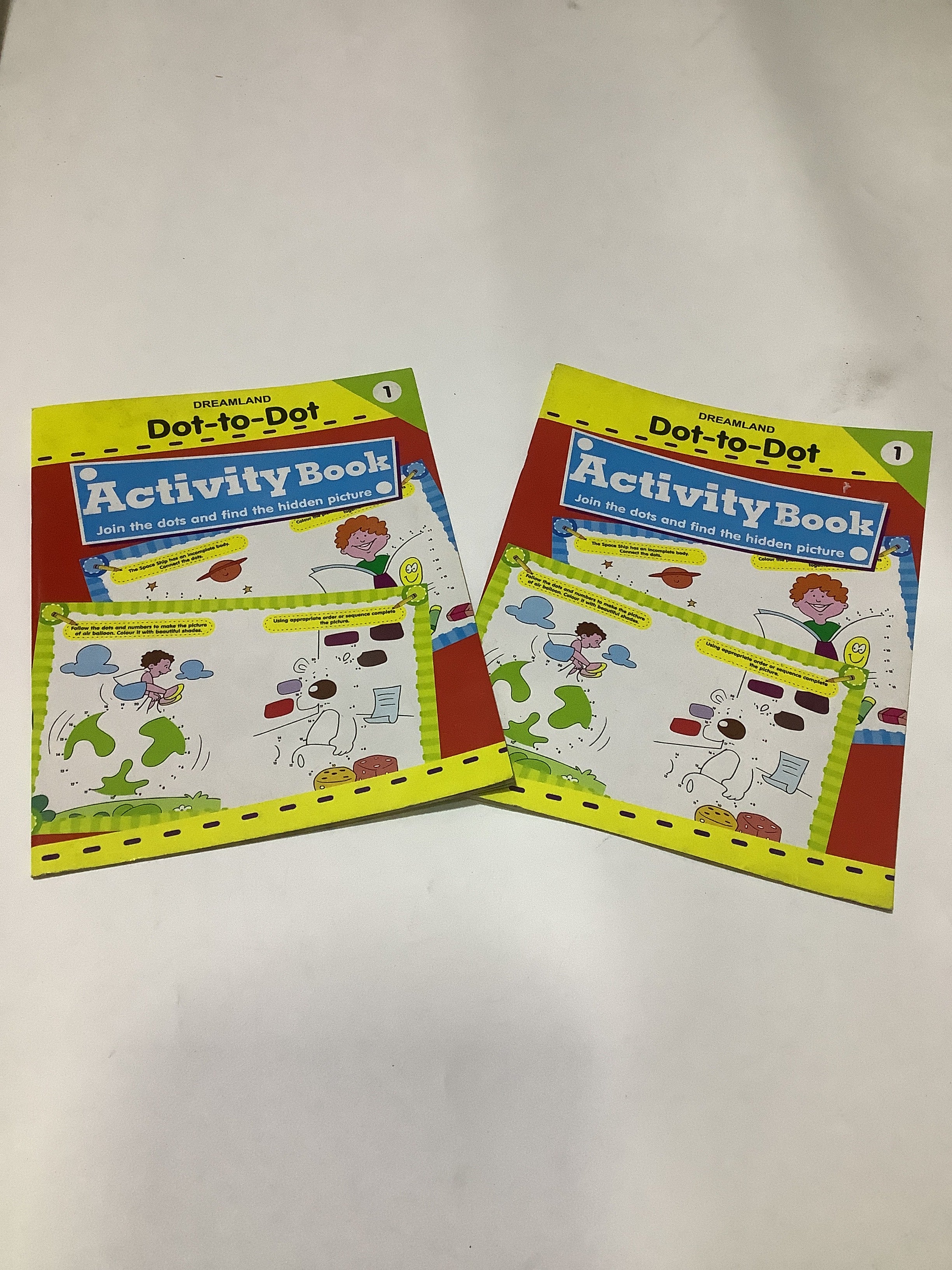 Dreamland dot-to-dot(Activity book 1)