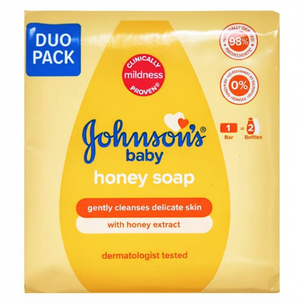 Johnson's Baby Honey Soap (Duo Pack) 2x90g.