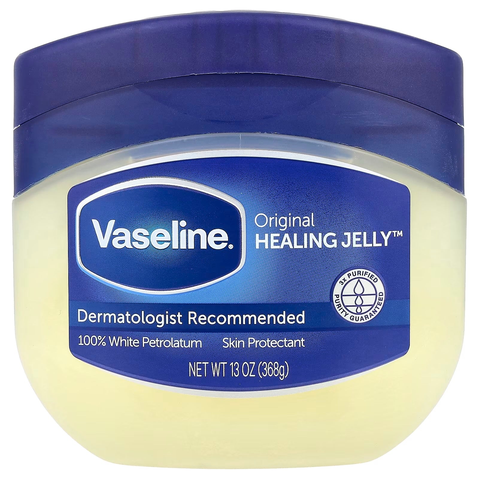 Vaseline Original Healing Jelly U.S (100% White Petrolatum 368g)