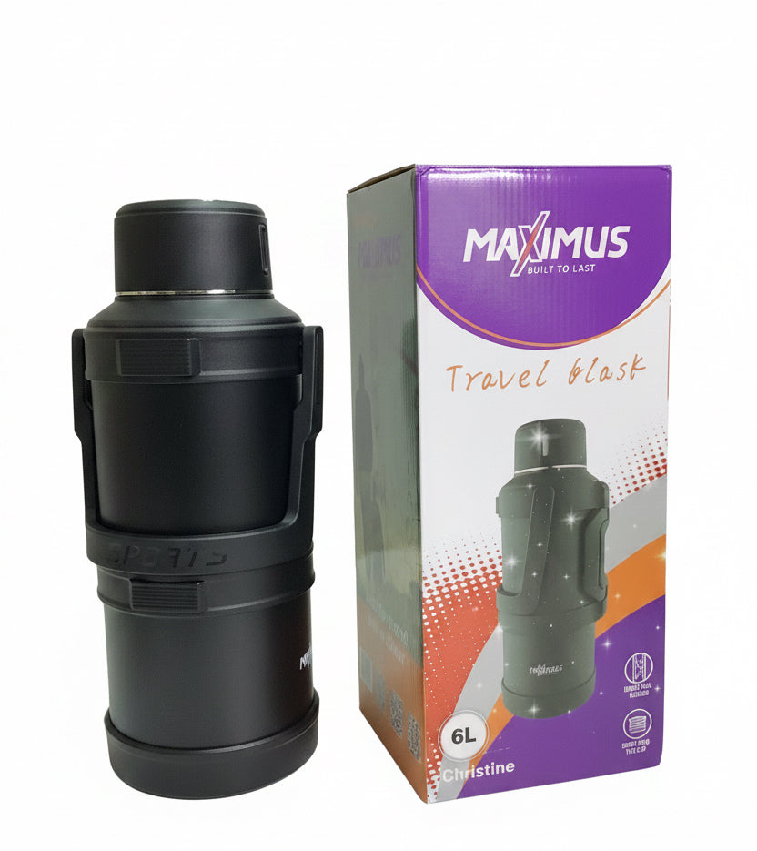 Maximus Built To Last Travel Flask 6Ltr(Christine)