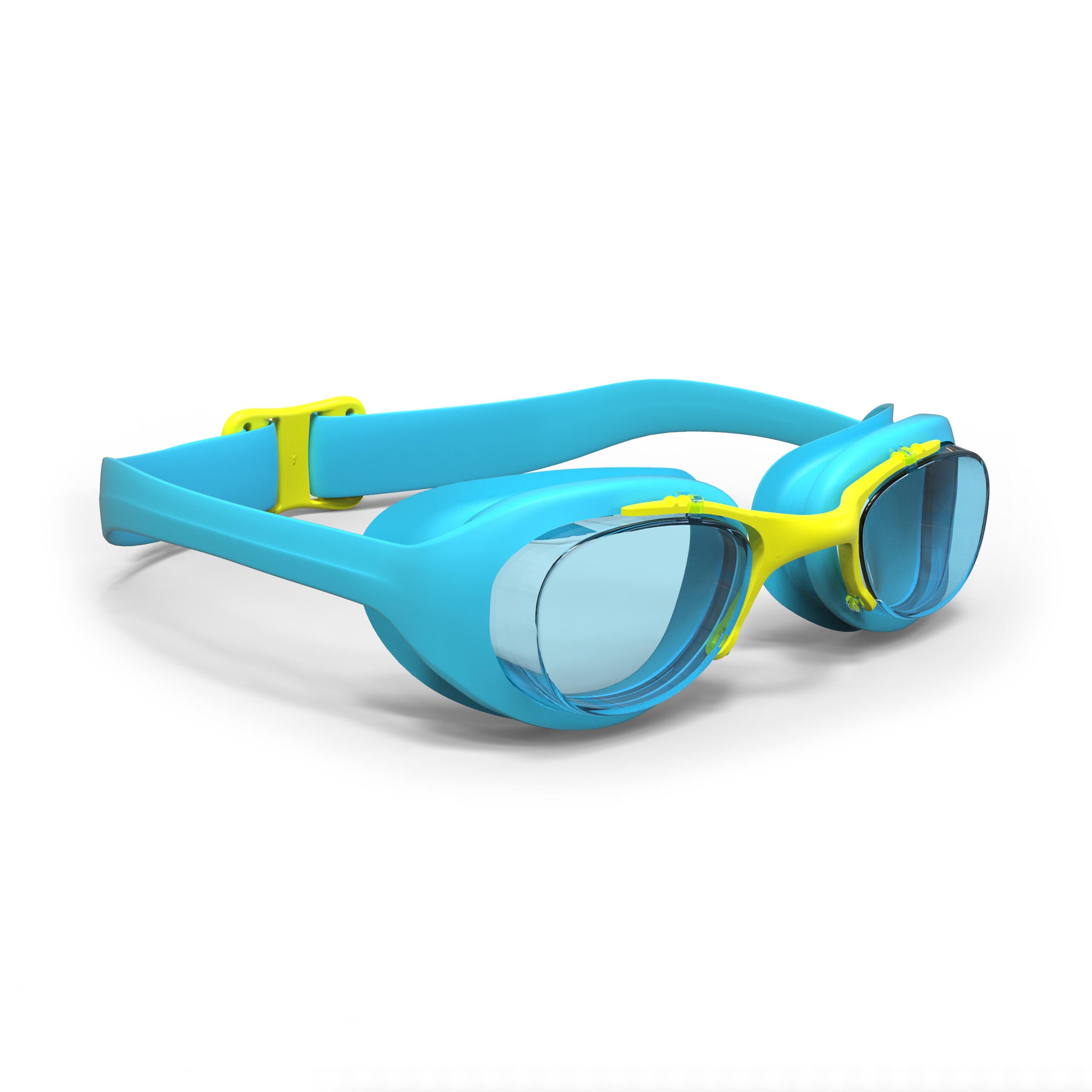 swimming goggle with protective film
