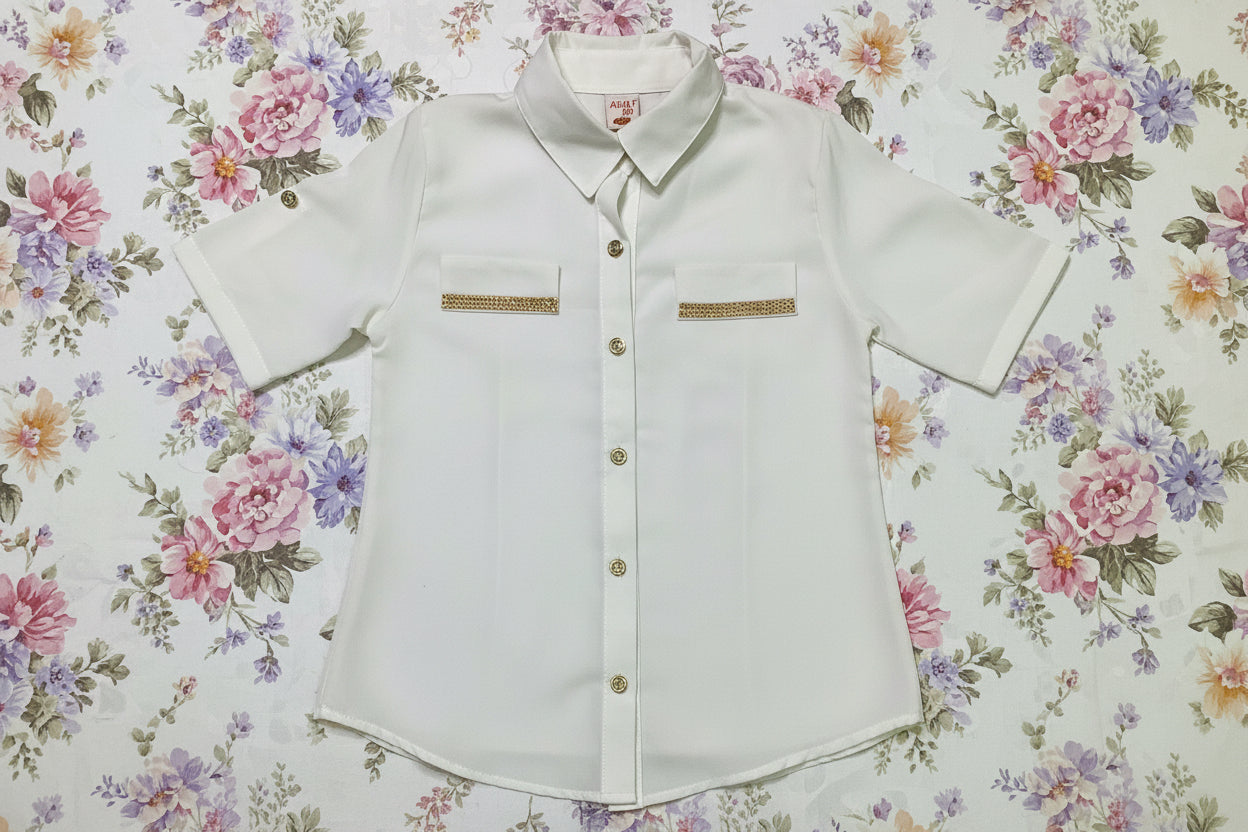 Arzu Kids Girls Fashion Chiffon Top