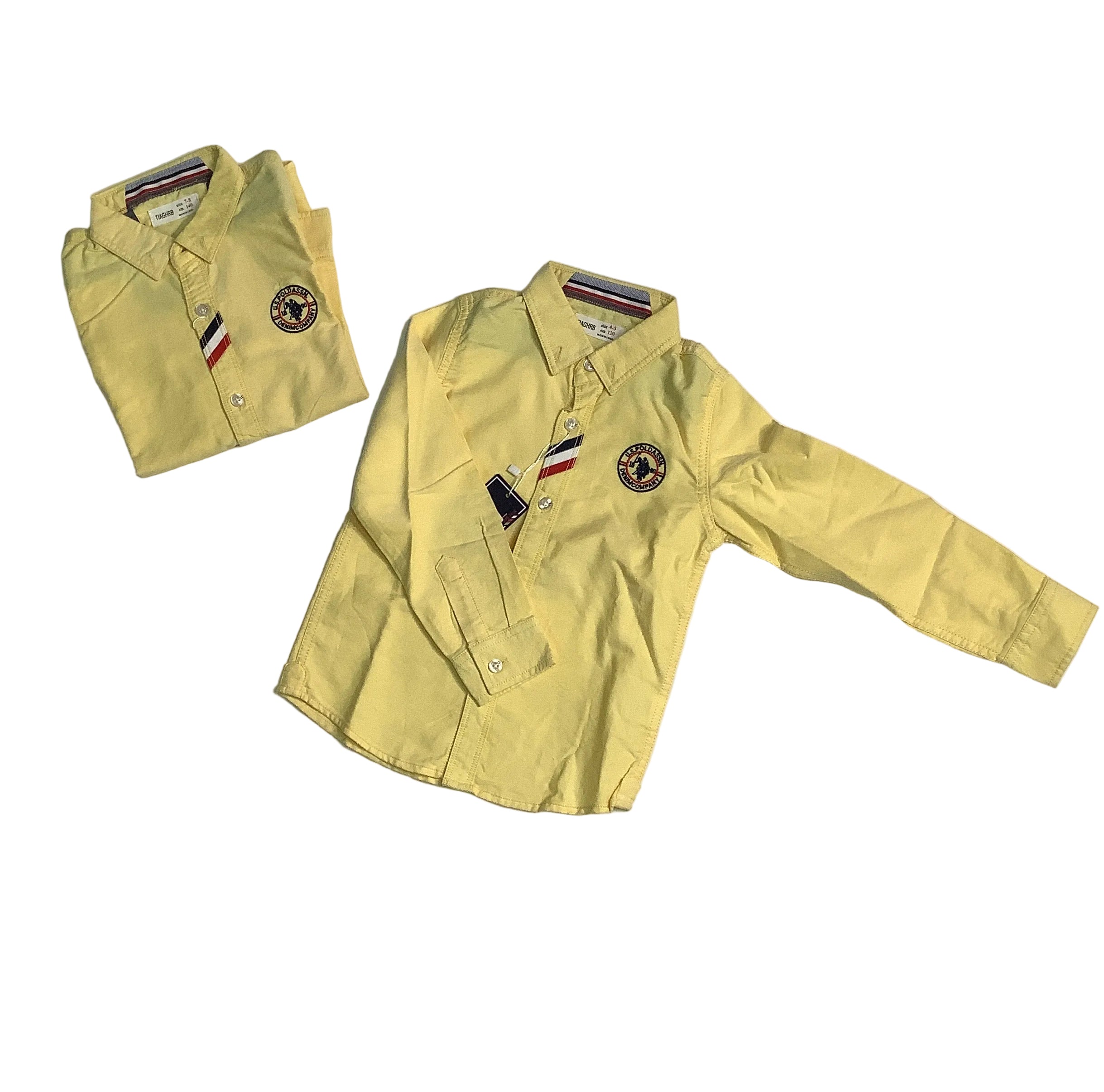 Tiaghrb Kids Long Sleeve Shirt(Style:ELM-055)