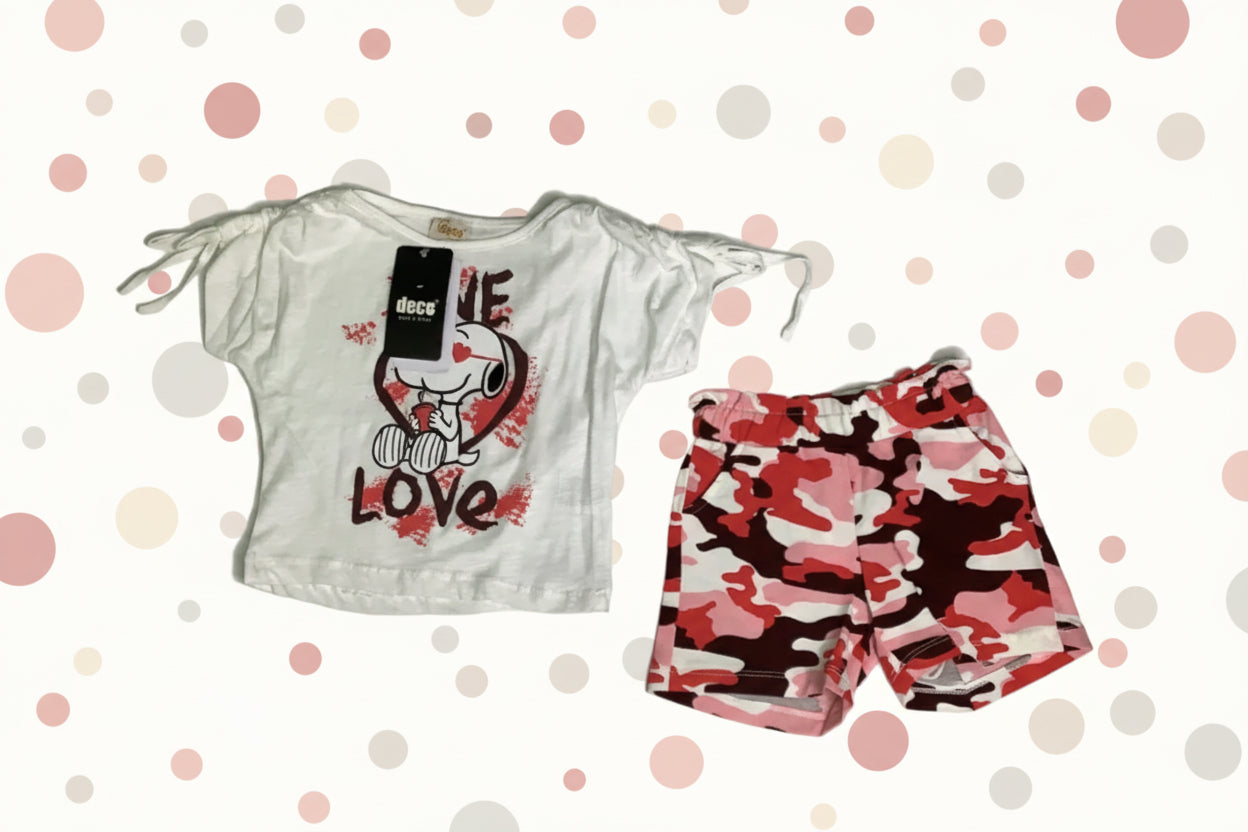 Deco 2 Piece Girls Set