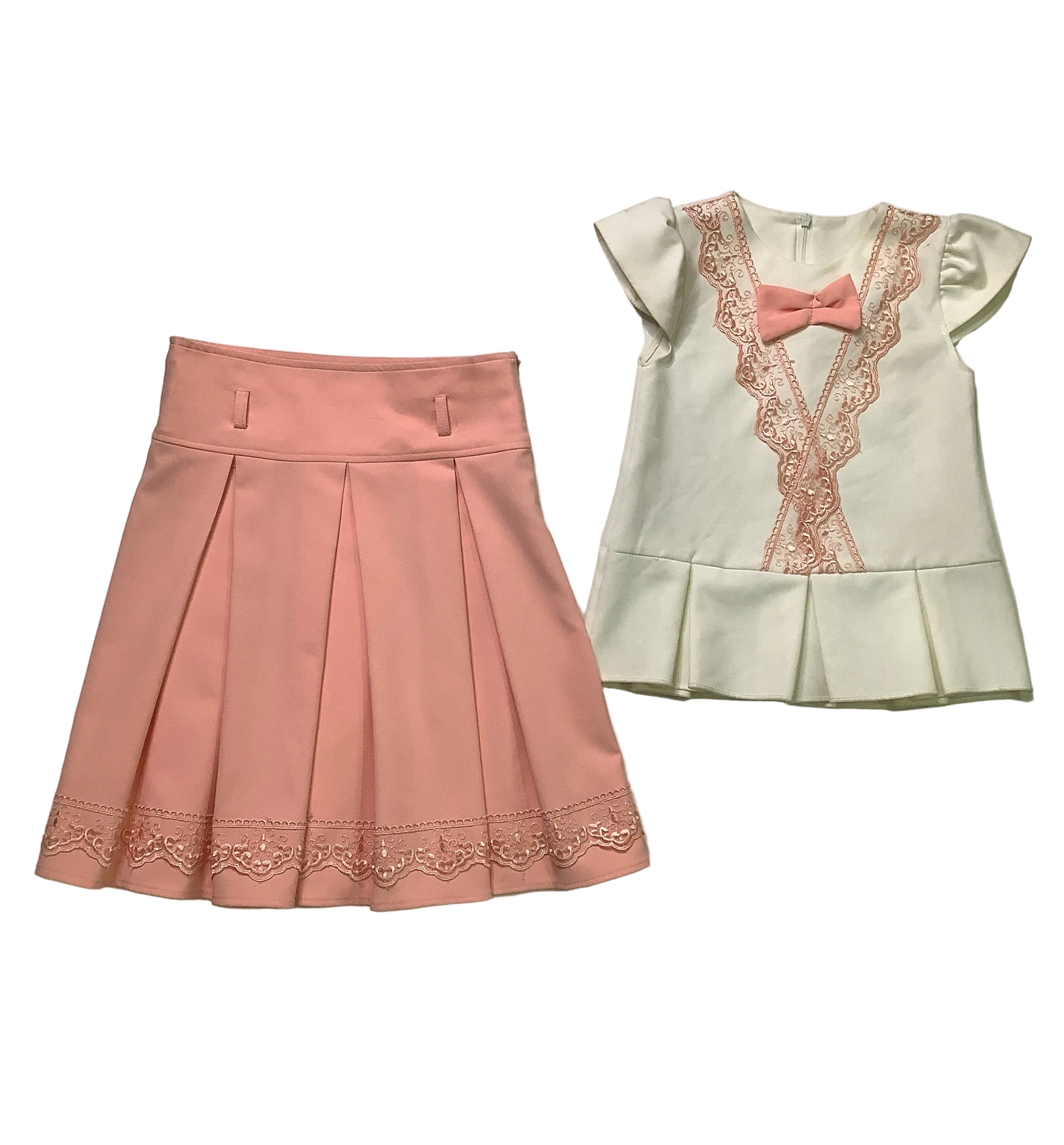 Arzu Kids Girls 2 Piece Skirt And Top Wear