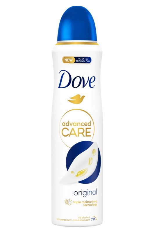 Dove advanced care 72h original 250ml