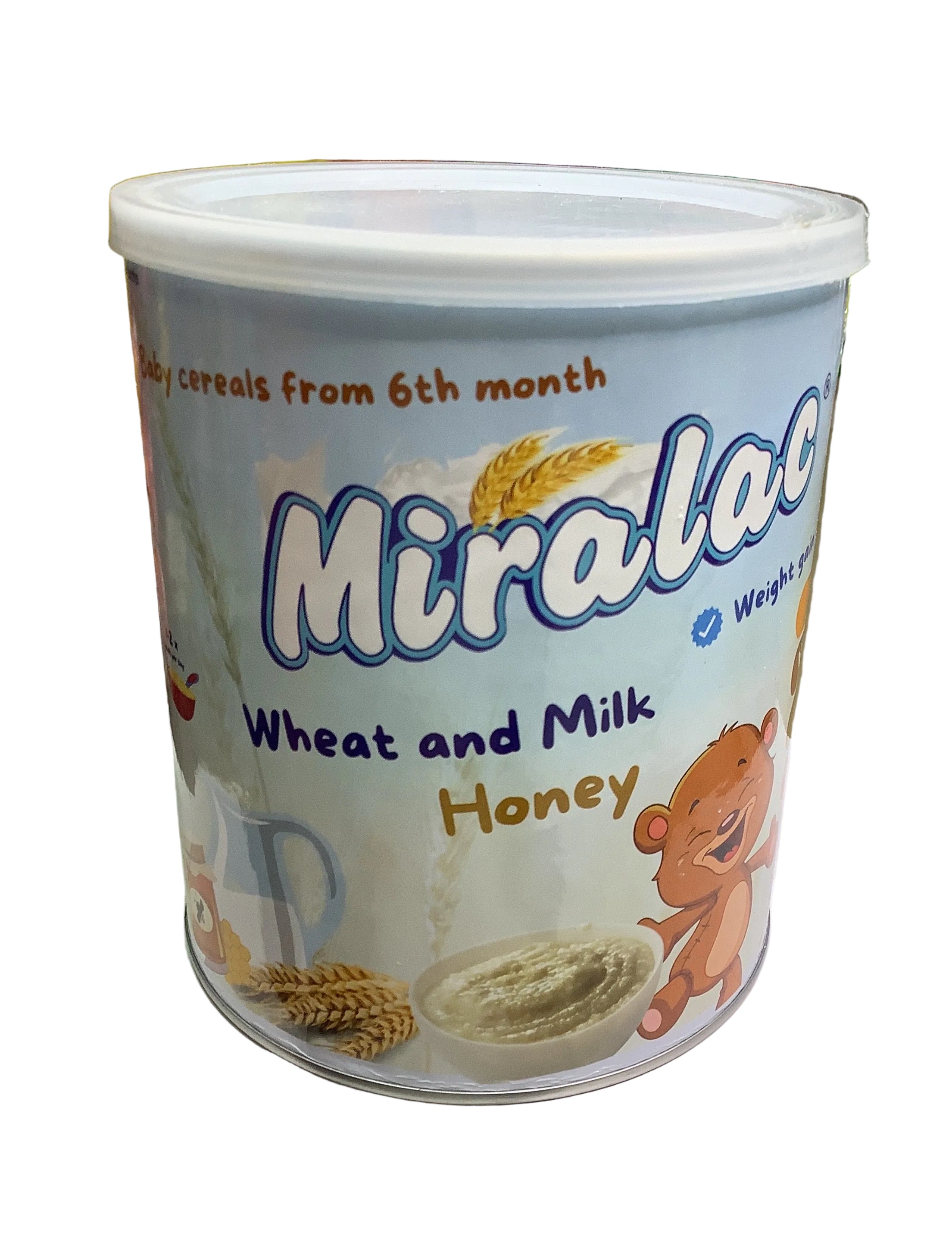 Miralac Wheat And Milk With Honey Cereal (400g).