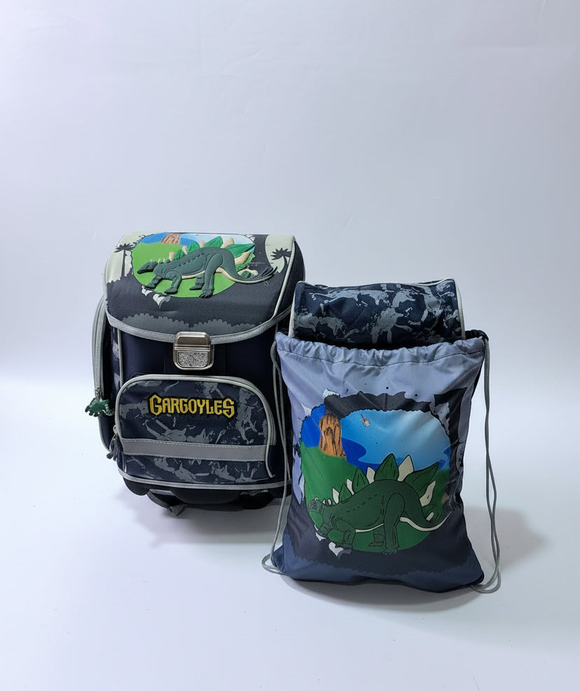 Buddy Dog Gargoyles School Bag.