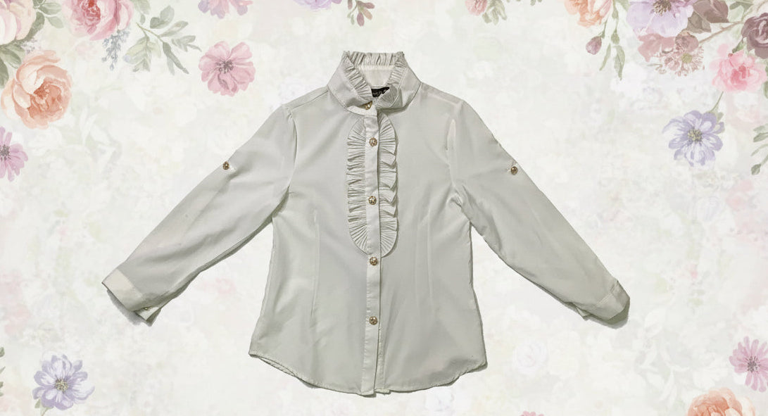MissLina girls chiffon blouse