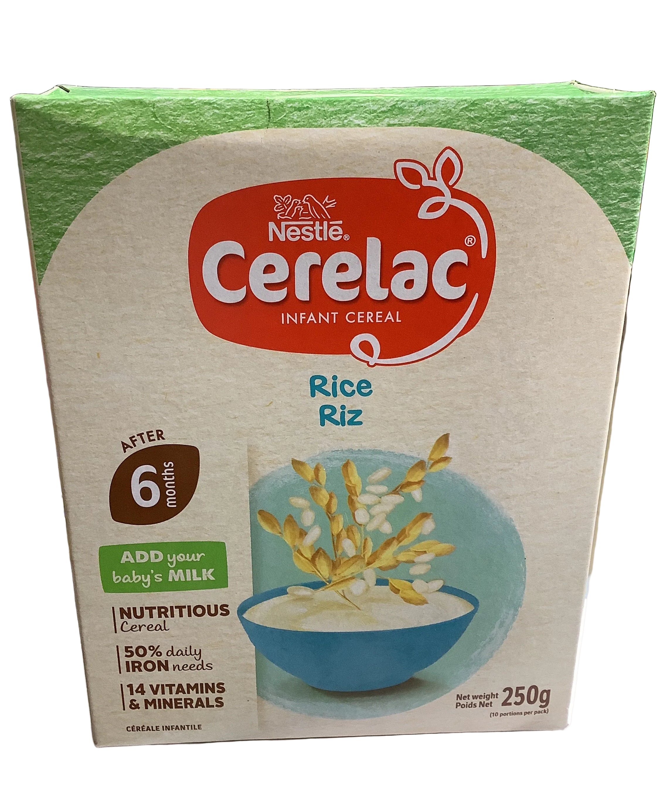 Nestle Cerelac Infants Rice Cereal 205g(After 6 months)