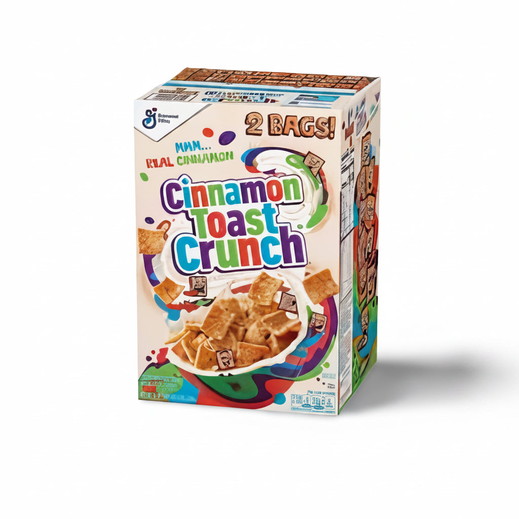 Cinnamon Toast Crunch Crispy, Sweetened Whole Wheat & Rice Cereal 1.4kg