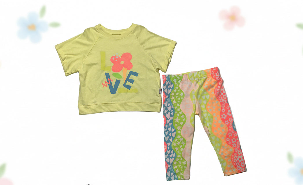 Limones 2 Piece Top & Leggings