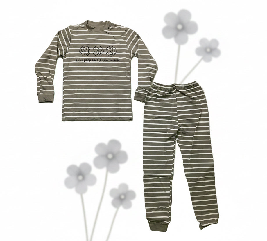 Boys Fashion 2 Piece Pyjamas