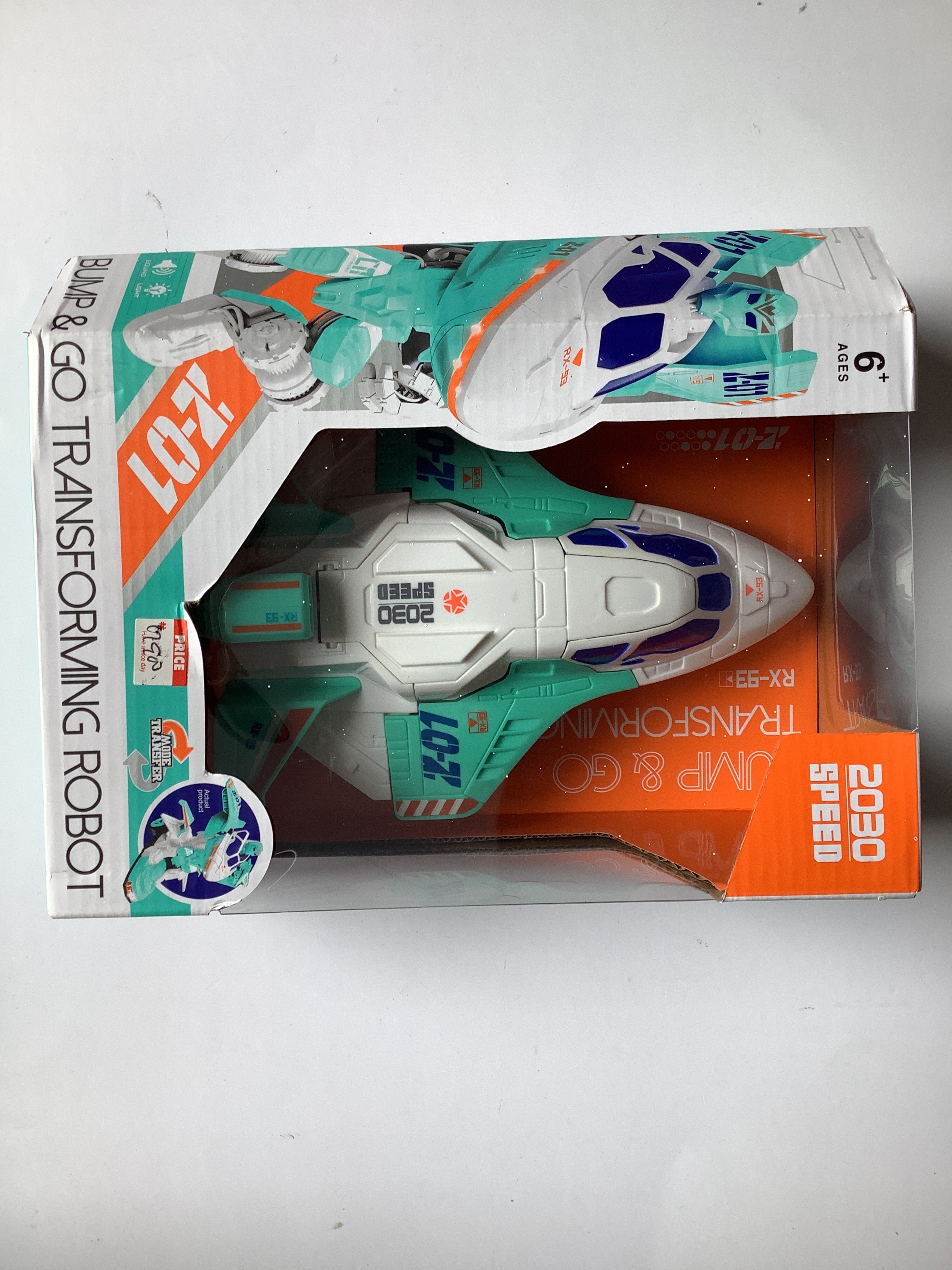 Bump & Go Transforming Robot Toy 6+ (2030 Speed).