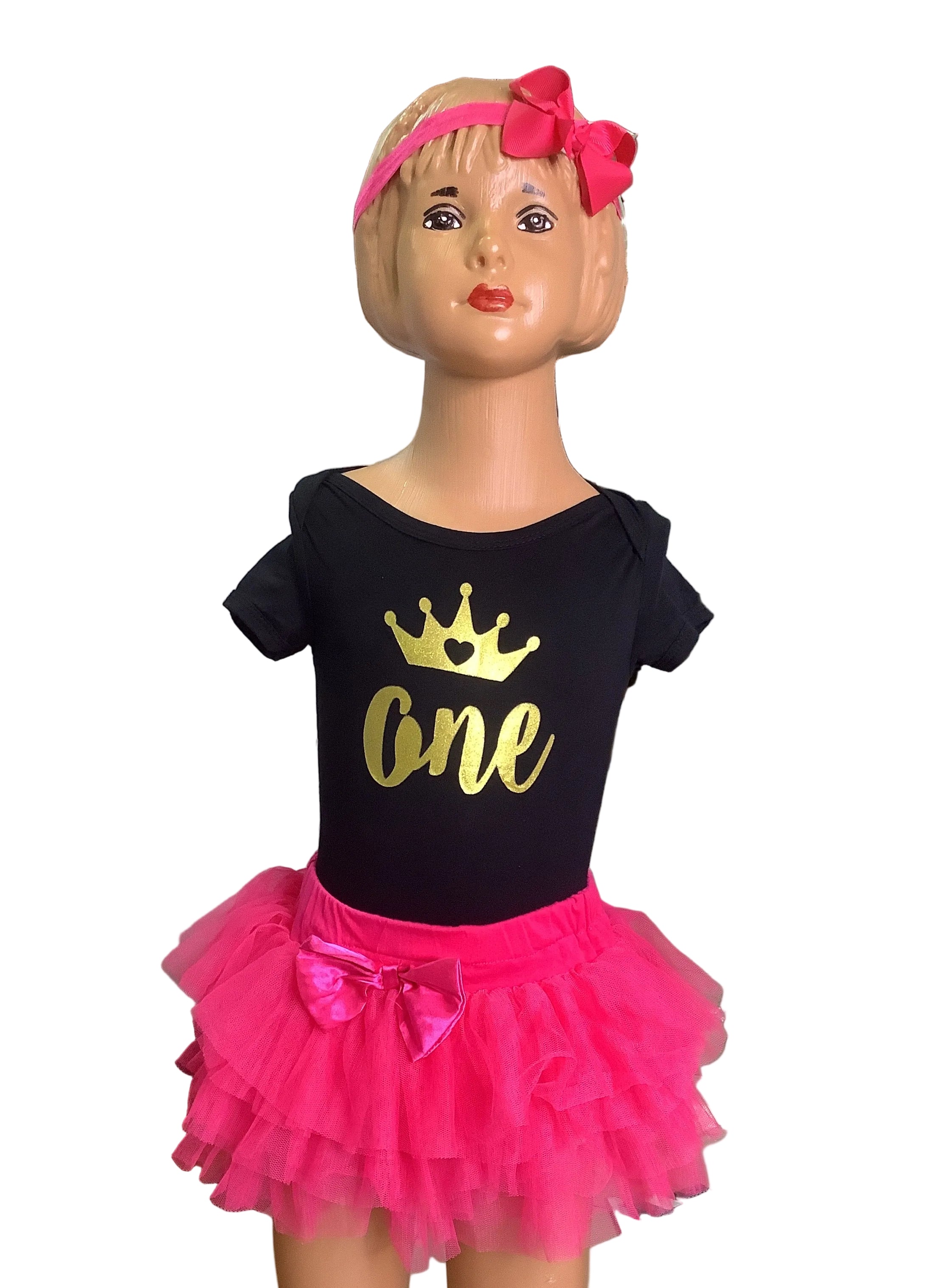 Girls Ballet 3 Piece Set(Body Suit,Skirt & Headband)