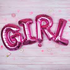 Girl Foil Balloon