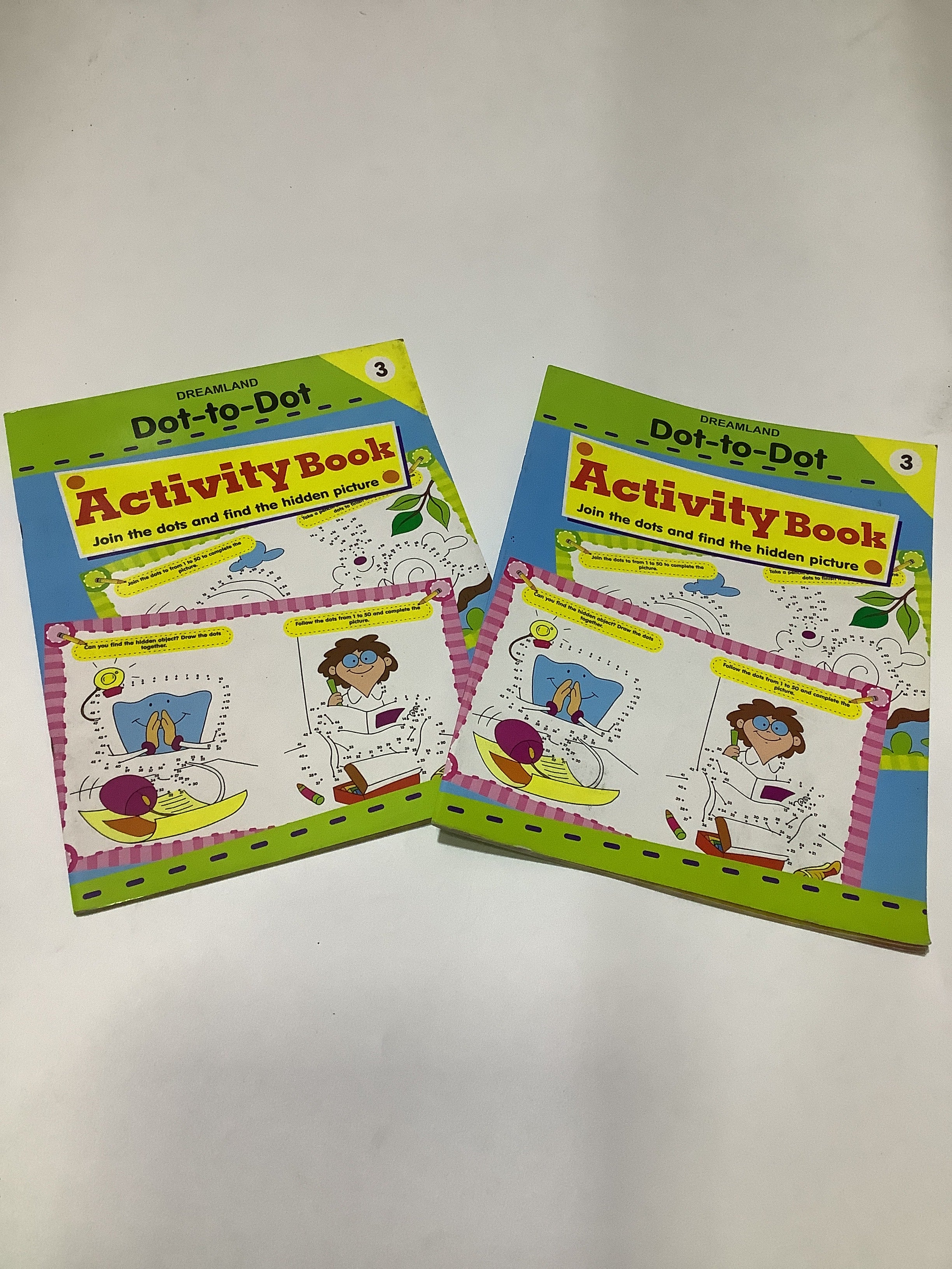 Dreamland dot-to-dot (Activity book 3)