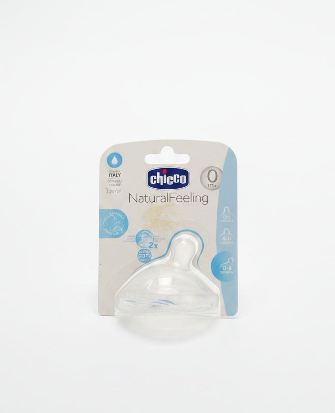 Chicco Natural Feeling Nipple 0m+