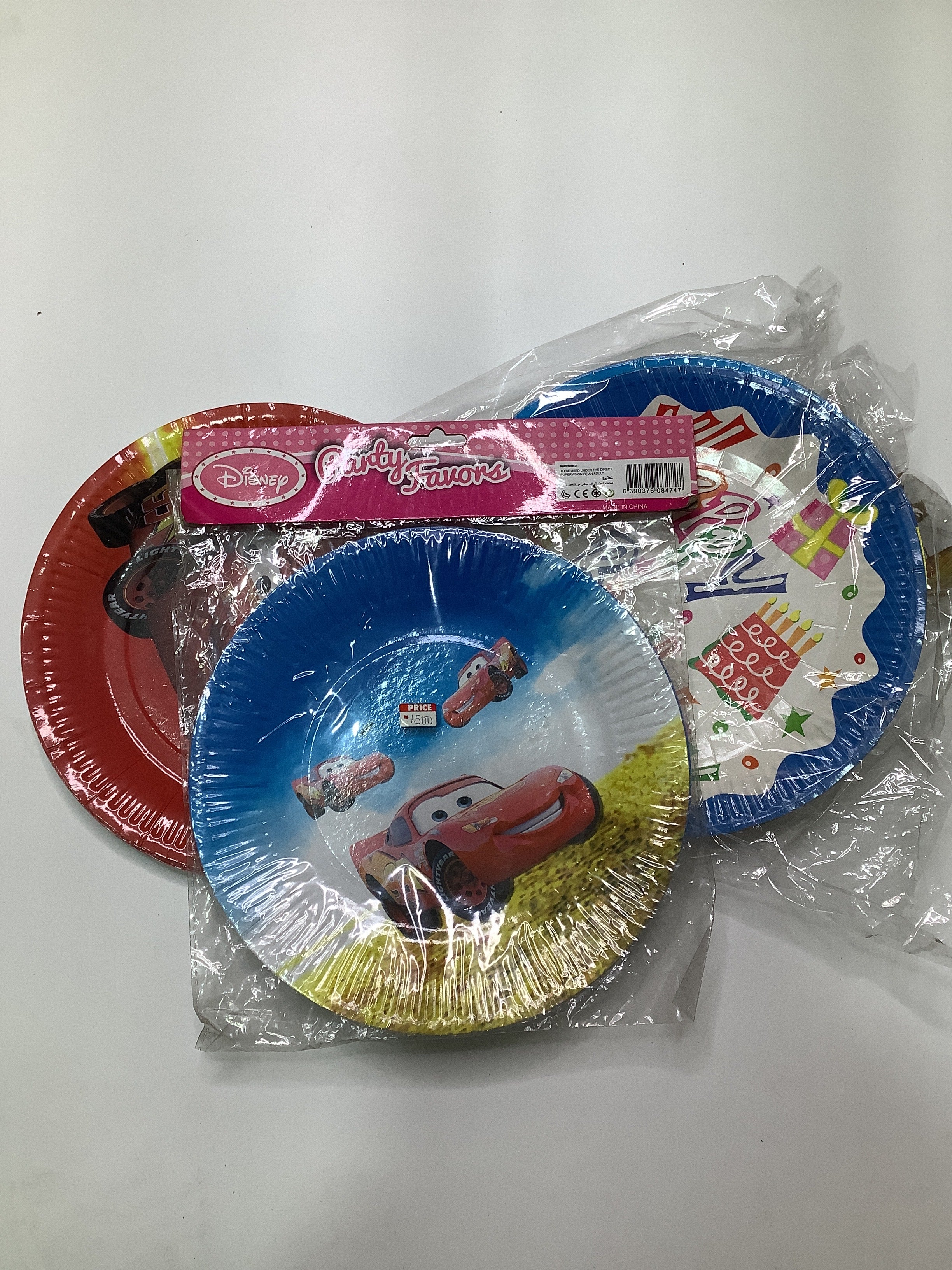 Character Disposable Plates (Big)