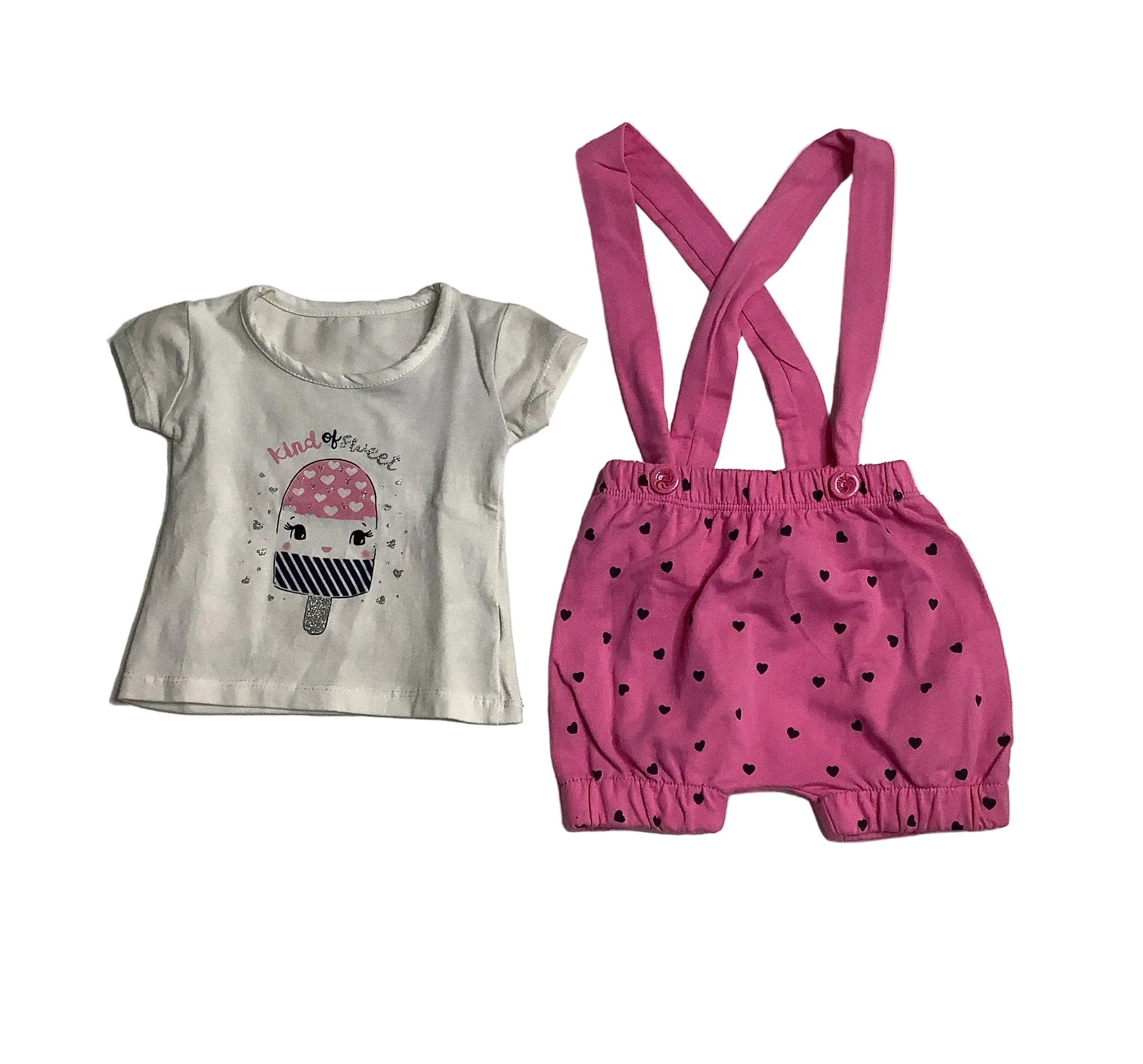 Mamma Baby Girl Jumpsuit 2 Piece