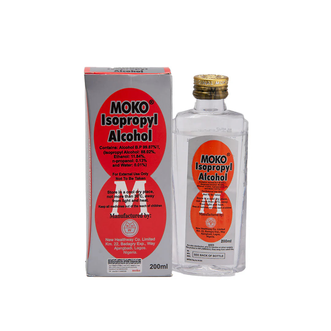 Moko Isopropyl Alcohol (200ml).