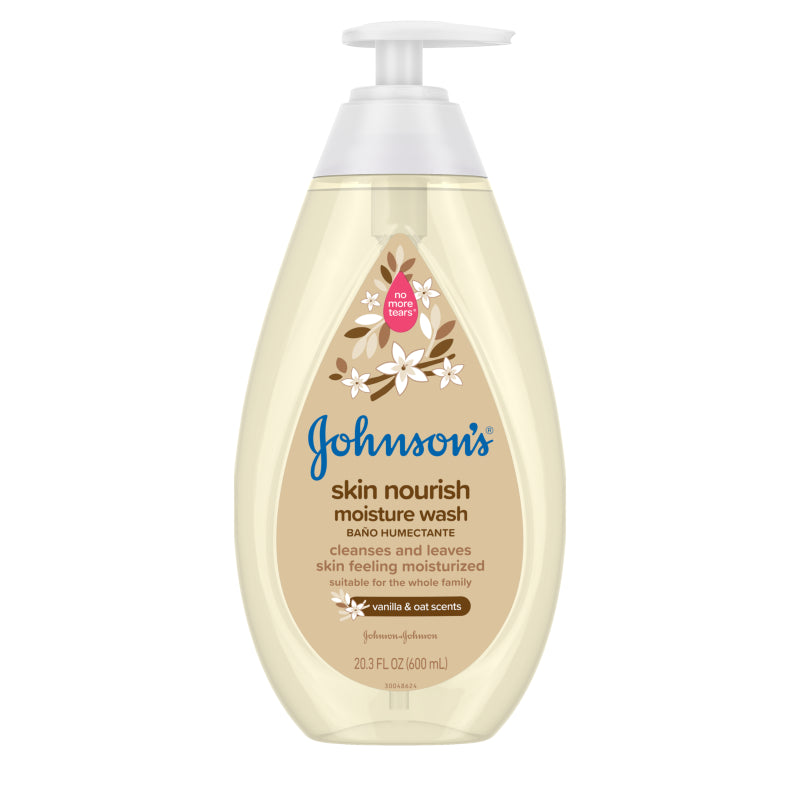 Johnson's Moisture Wash (Vanilla & Oat Scents)600ml