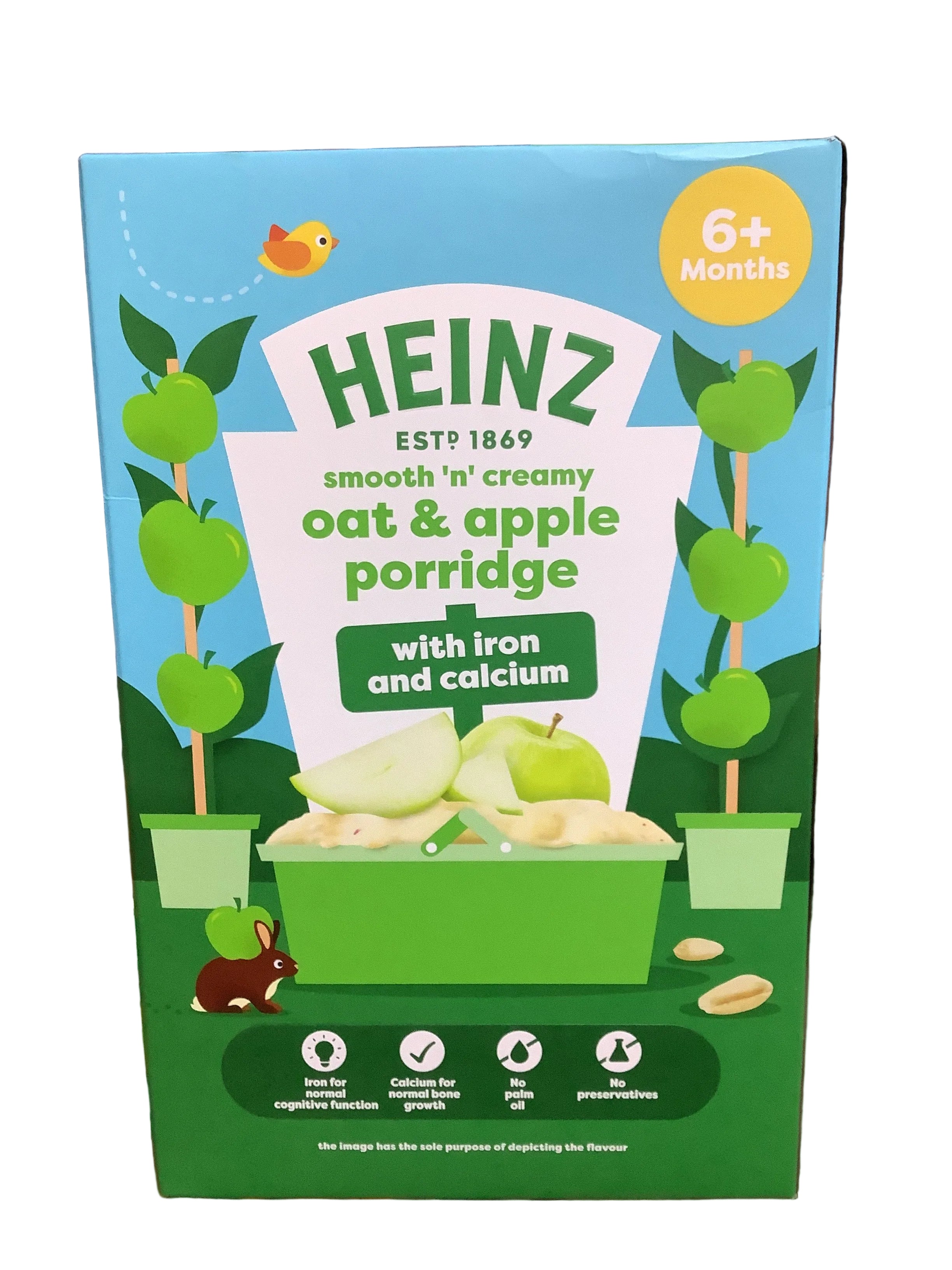 Heinz Oat & Apple Porridge Cereal 125g (6 months +)
