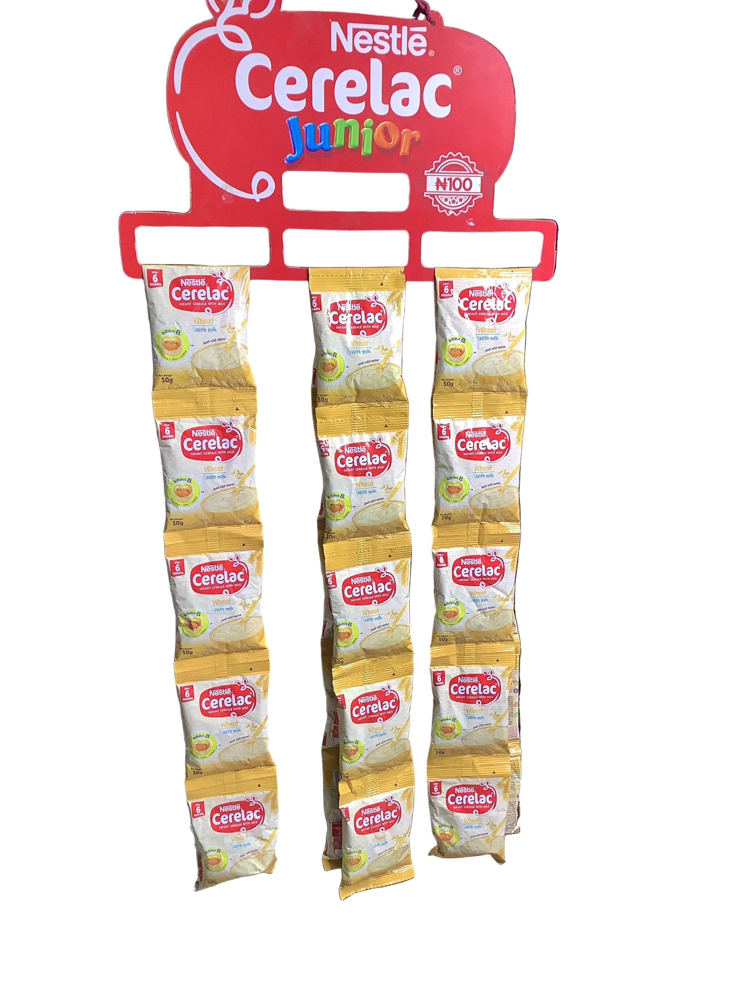 Nestle Cerelac Wheat with Milk Baby Cereal 50g(Rows)