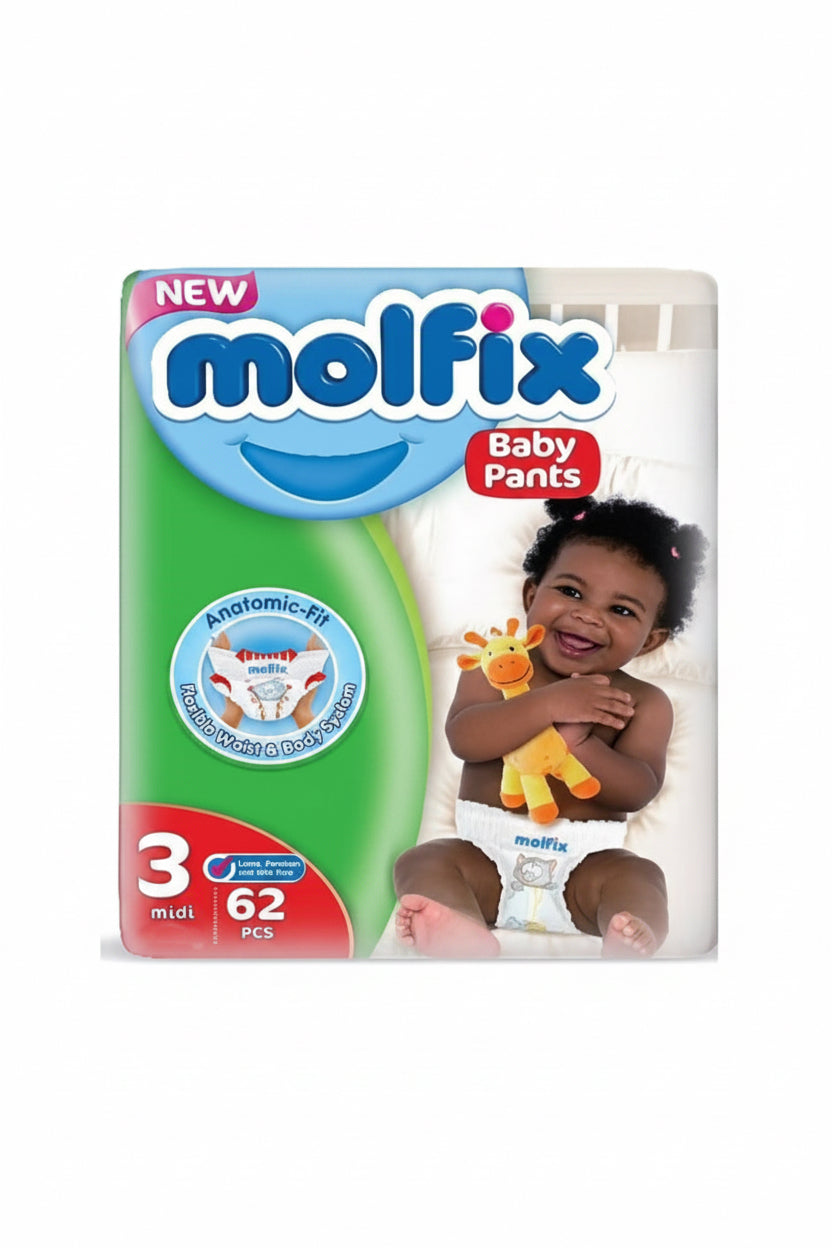 Molfix Pants Size3 Midi 4-9kg