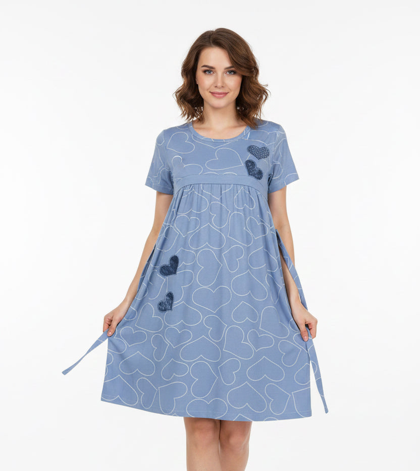 Qiaomanjiao Maternity Sleepwear (Gown).