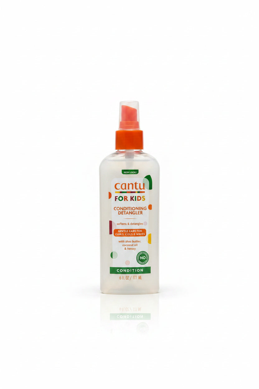 Cantu For Kids Conditioning Detangler Gentle Care For Curls, & Wave (177ml).