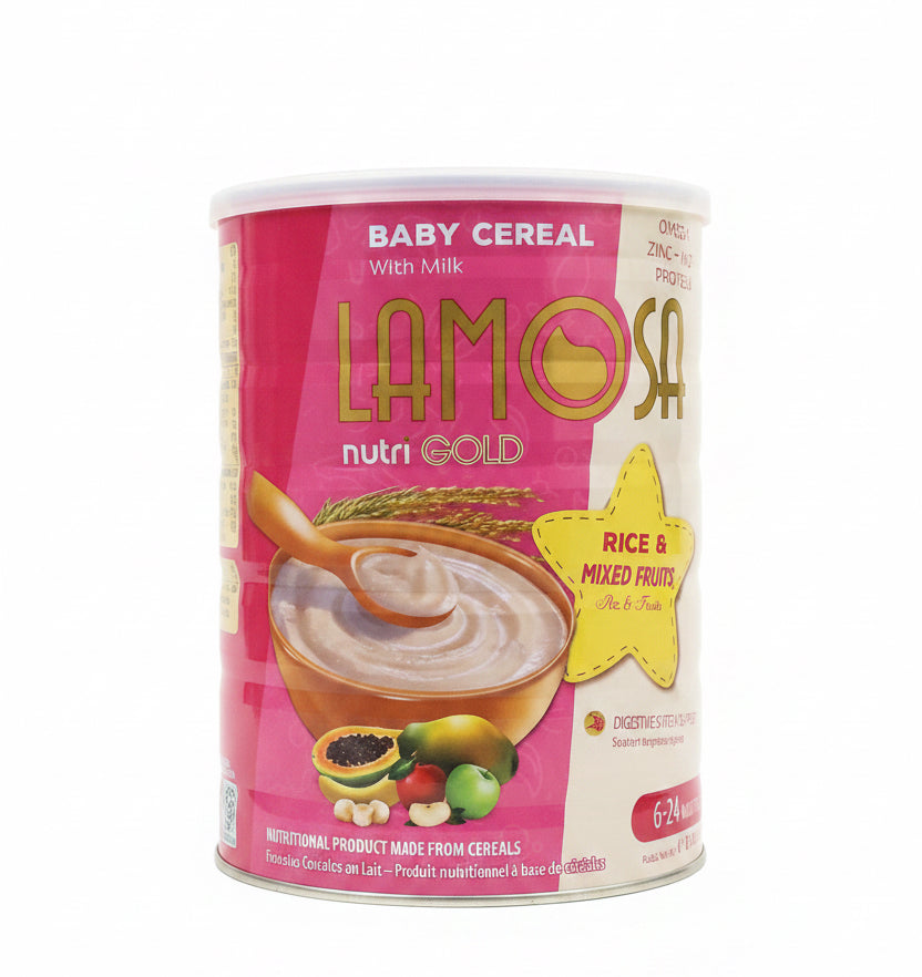 Lamosa Nutri Gold Rice & Mixed Fruits 6-24months (1.5kg)