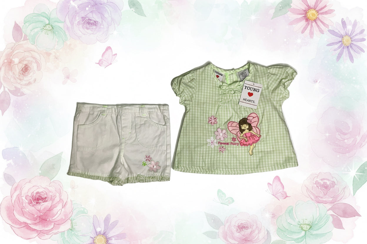 Young Hearts Flower Fairy Girls Set