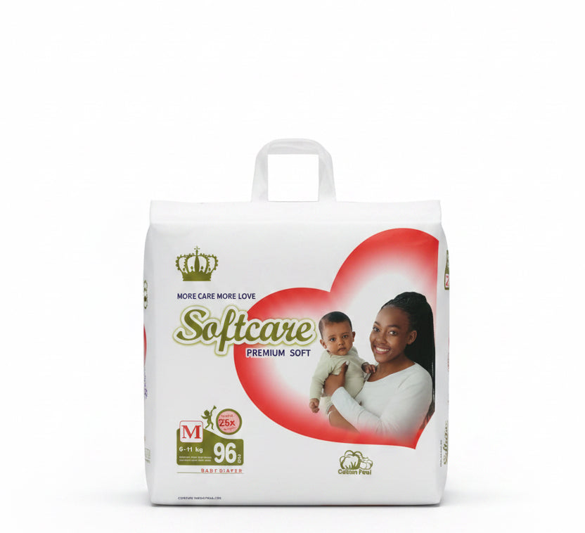 Softcare Diaper Medium 6-11kg(50pcs)
