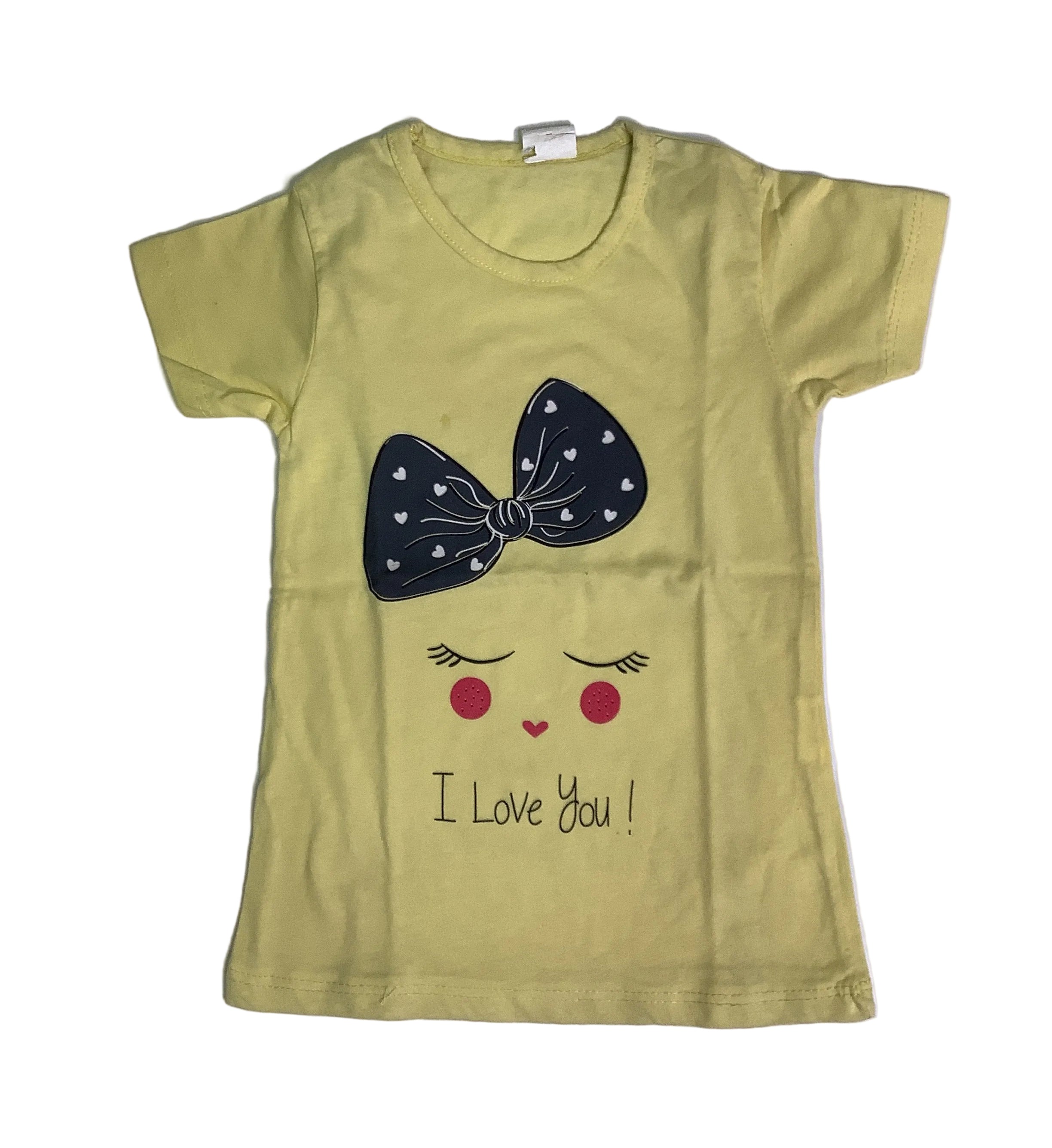 ZuZu Kid I Love You Round Neck Top