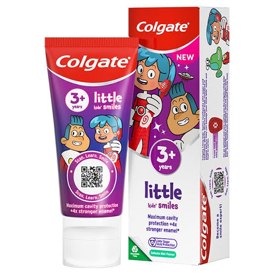 Colgate Maximum Cavity Protection little kids smiles (3yrs+).