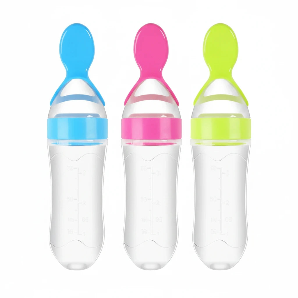 Baby food feeding bottle 0% BPA Free 0m+