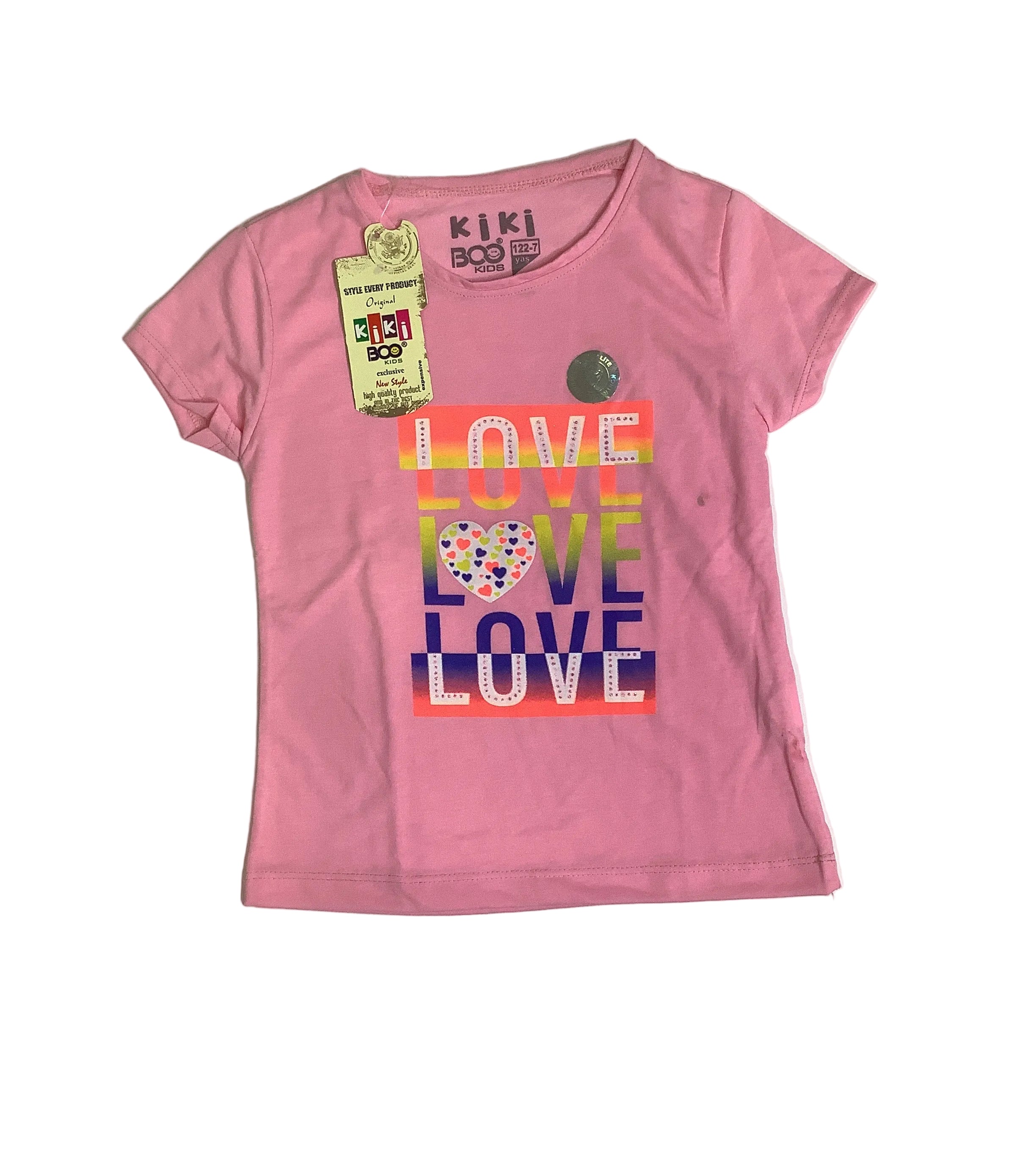 Kiki Boo Love Love Girls Tops