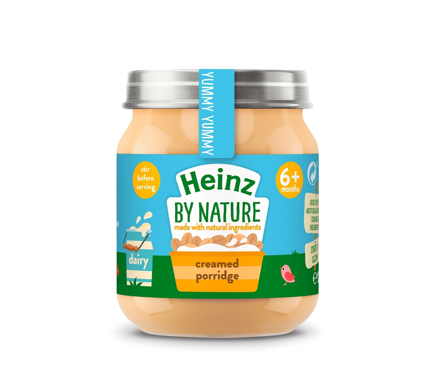 Heinz by Nature Creamed Porridge Flavour Yoghurt 120g(Single)