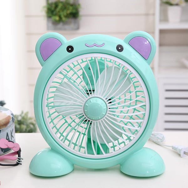 Character Luowei Yellow Table Fan.