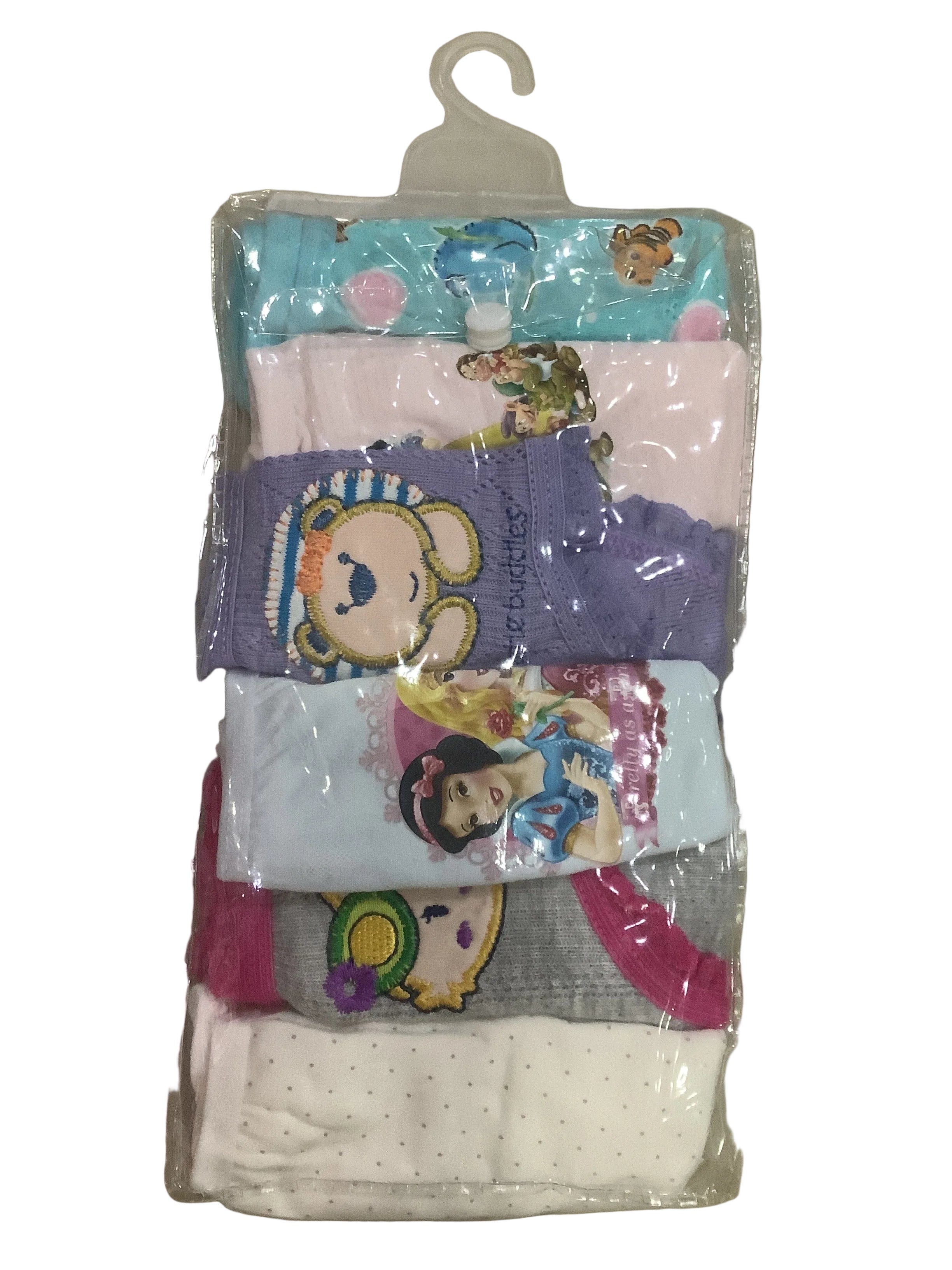 6 Pack Girls Briefs.
