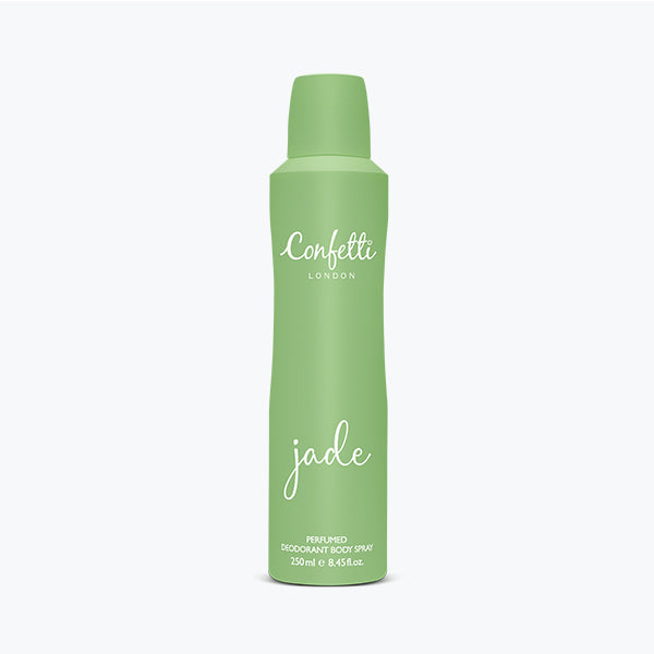 Confetti London Jade Perfumed Deodorant Body Spray (250ml).