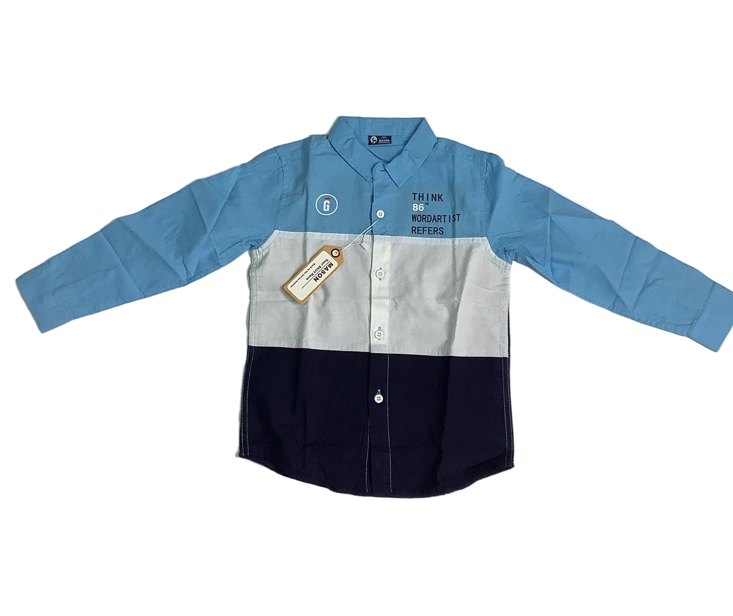 Mason Boys Shirt.(Style:ML007)