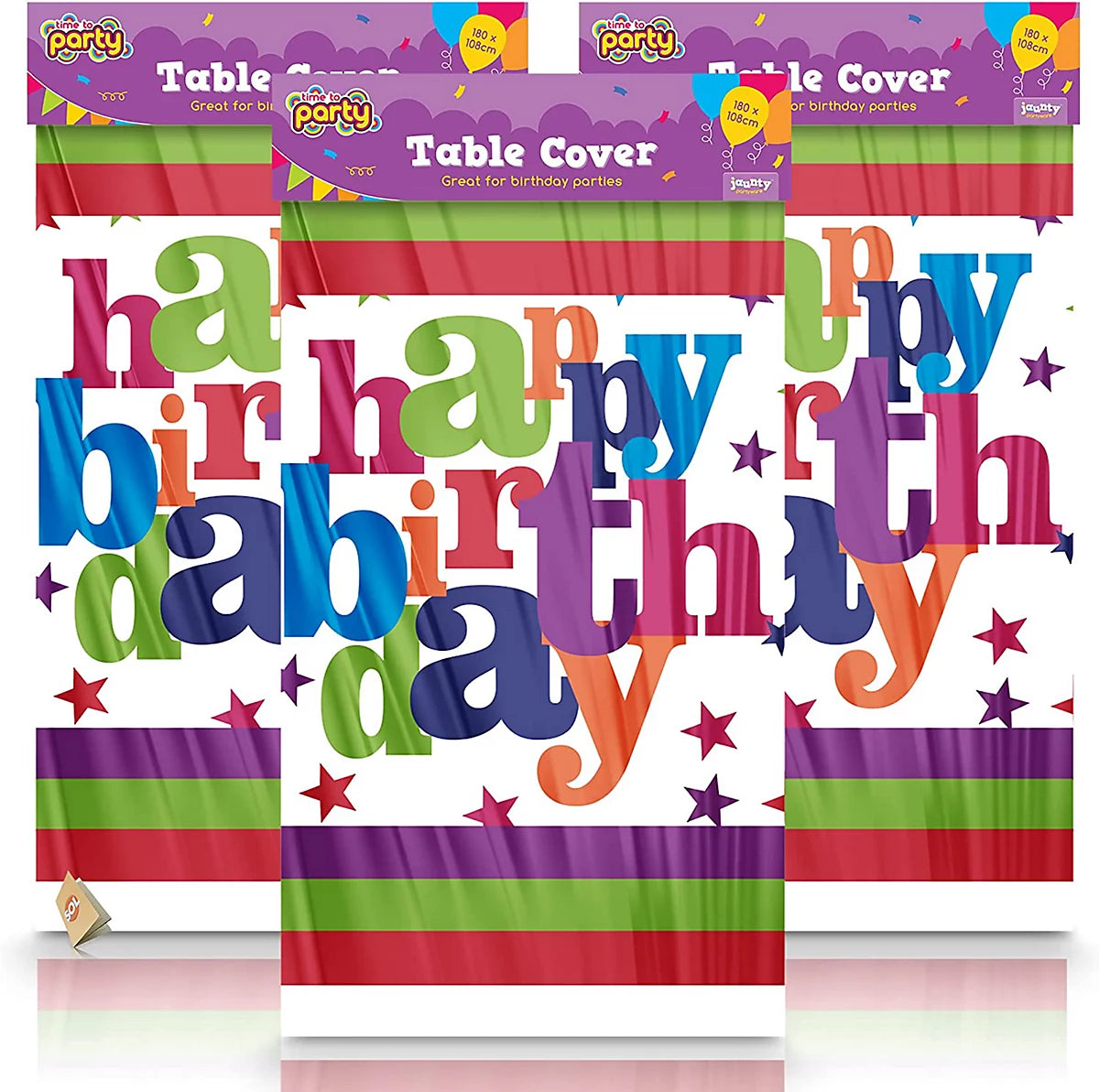 Happy Birthday Table Cover