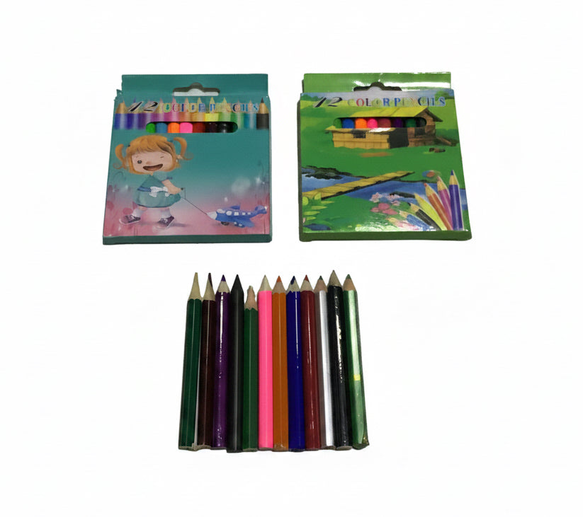 12-Color Pencil Set (Small Pack)