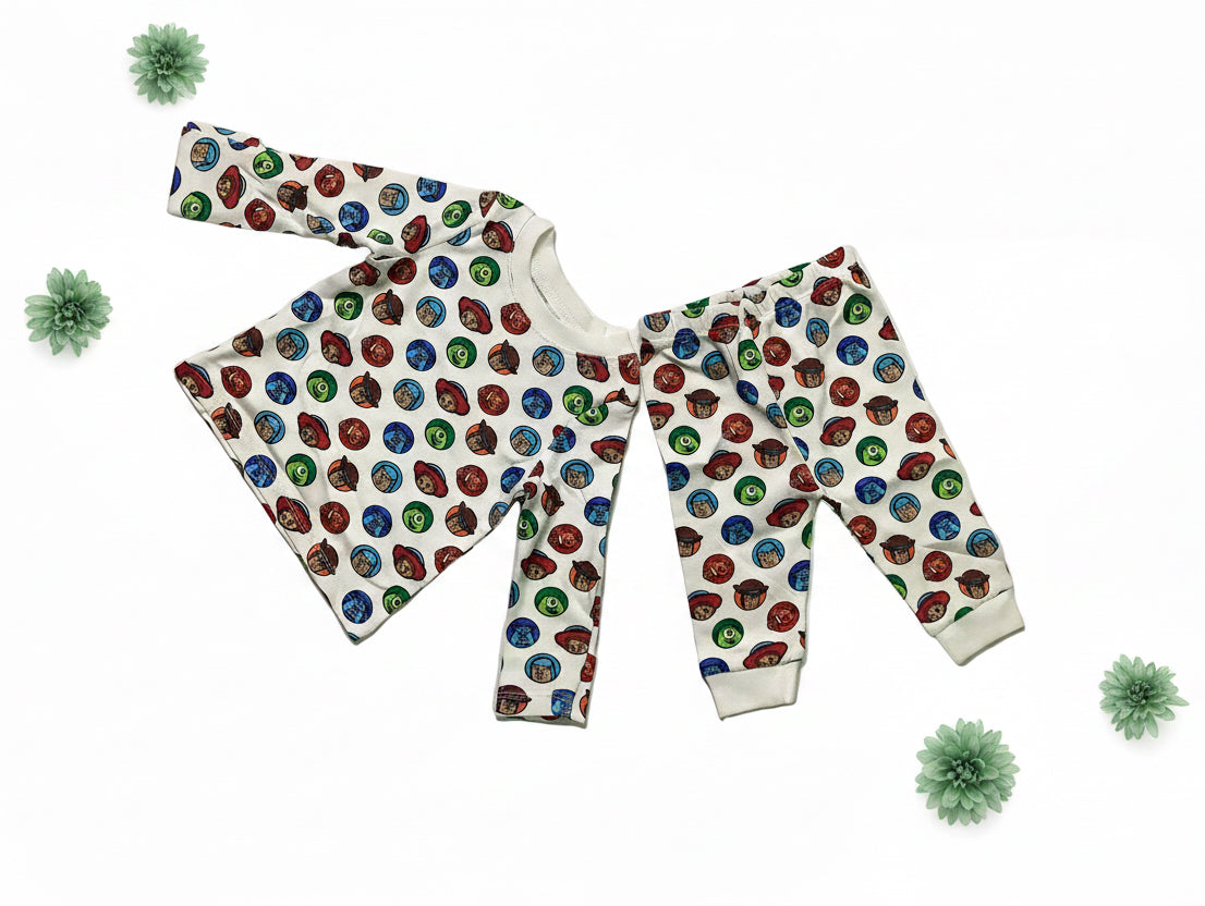Disney baby at George 3 Pack Long Sleeve Pyjamas