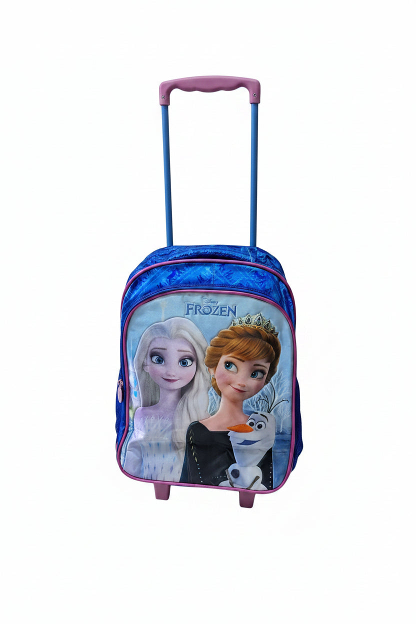 Xeryus Kids Disney Frozen Back To School Trolley Bag.