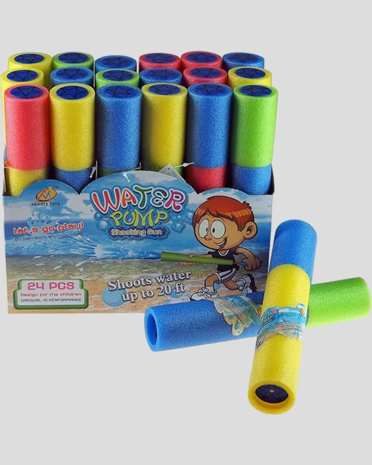 Water Pump Shooting Gun Toy for Kids