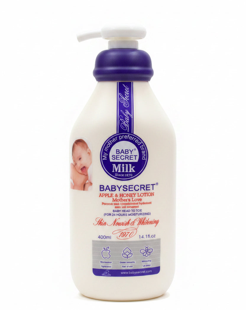 Baby Secret Milk Apple & Honey Lotion 400ml